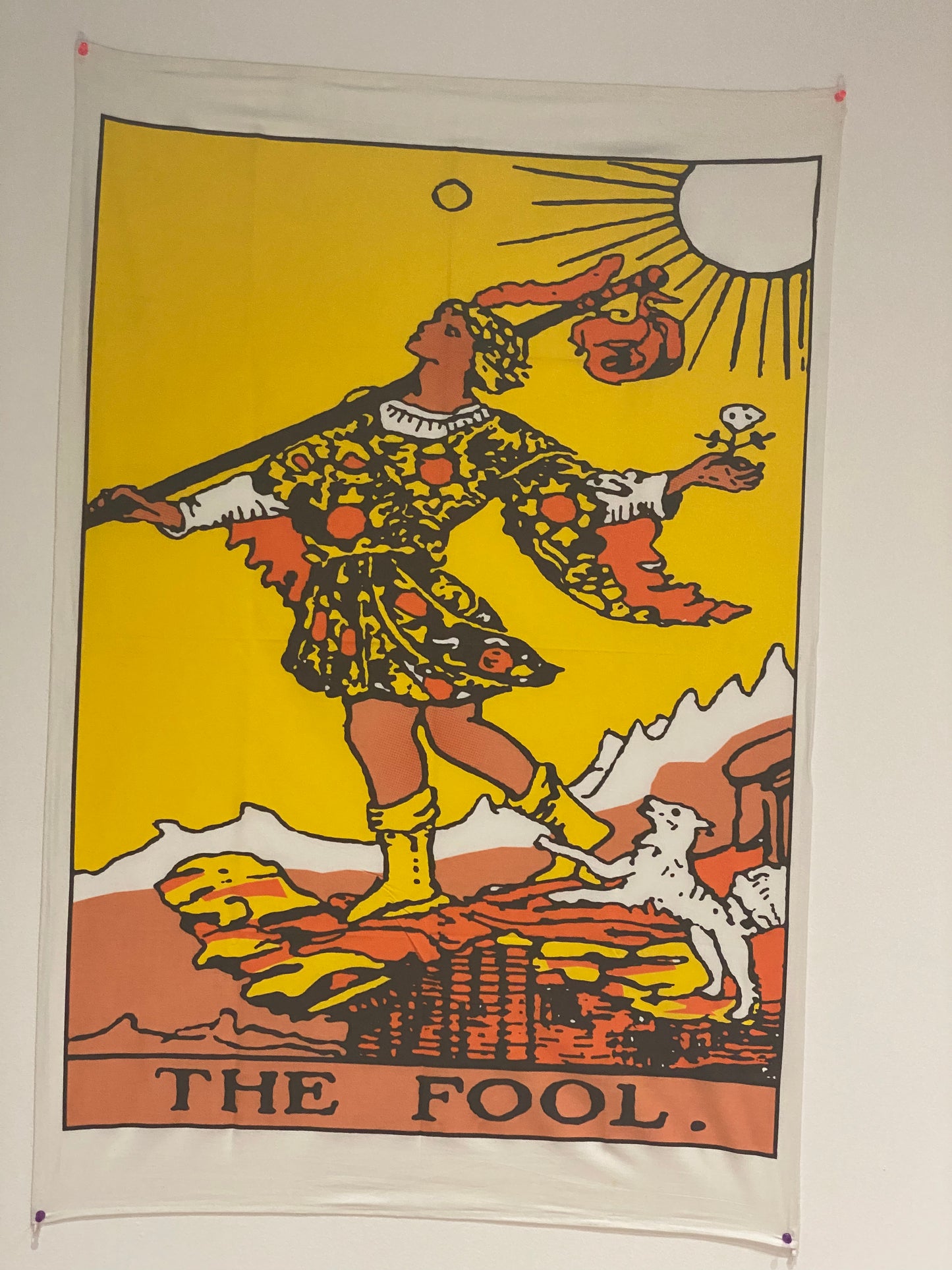 Rider Tarot Tapestry: The Fool