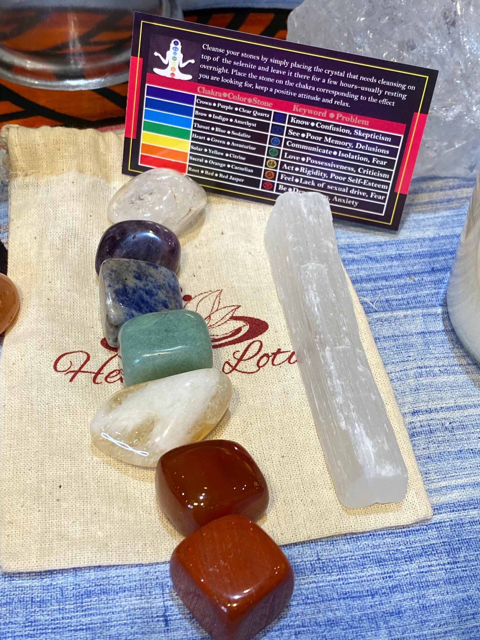 Beginner Chakra Balancing Kit - Healing Lotus Shop