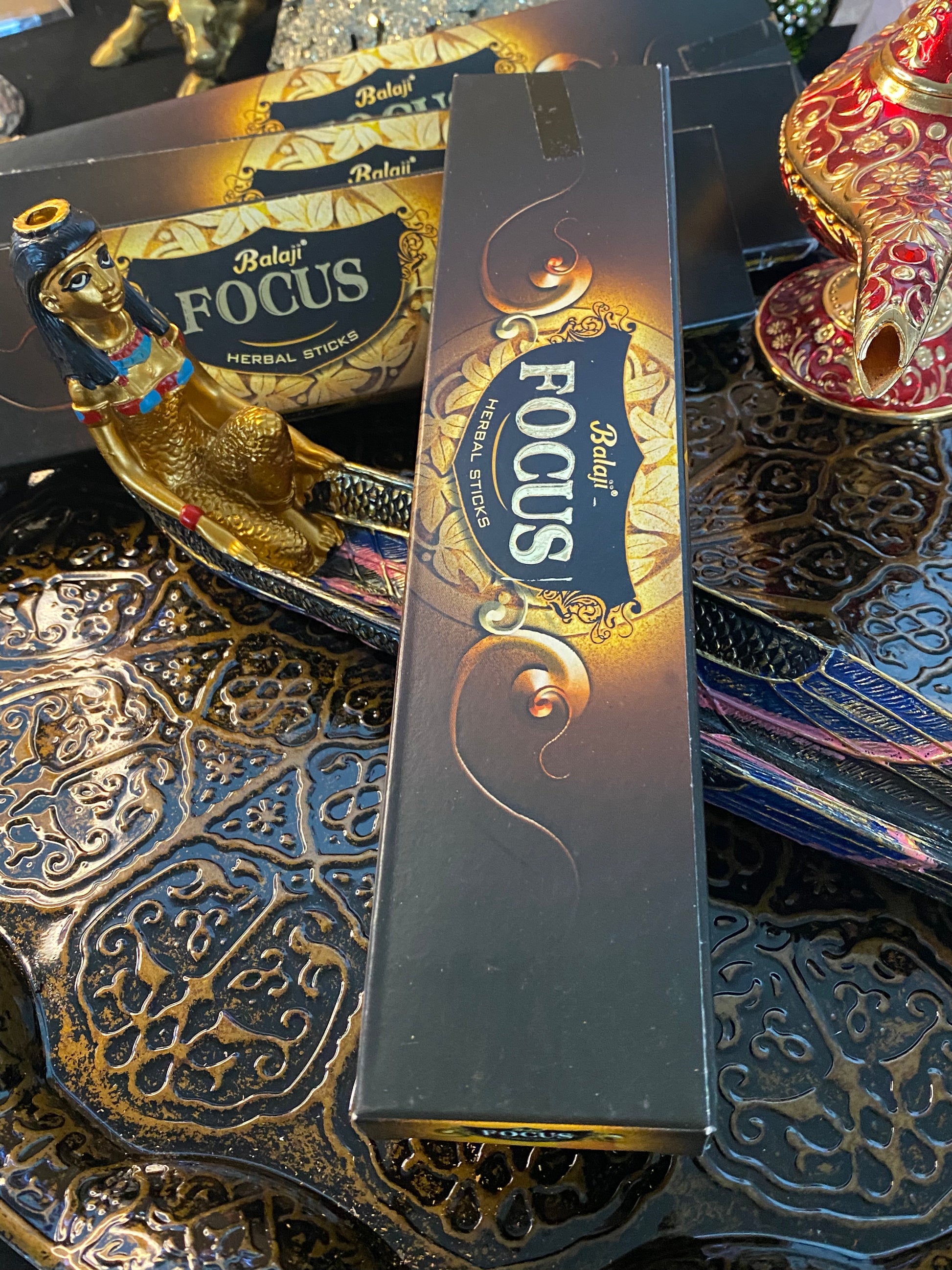 Balaji Focus Incense Sticks - Healing Lotus Shop