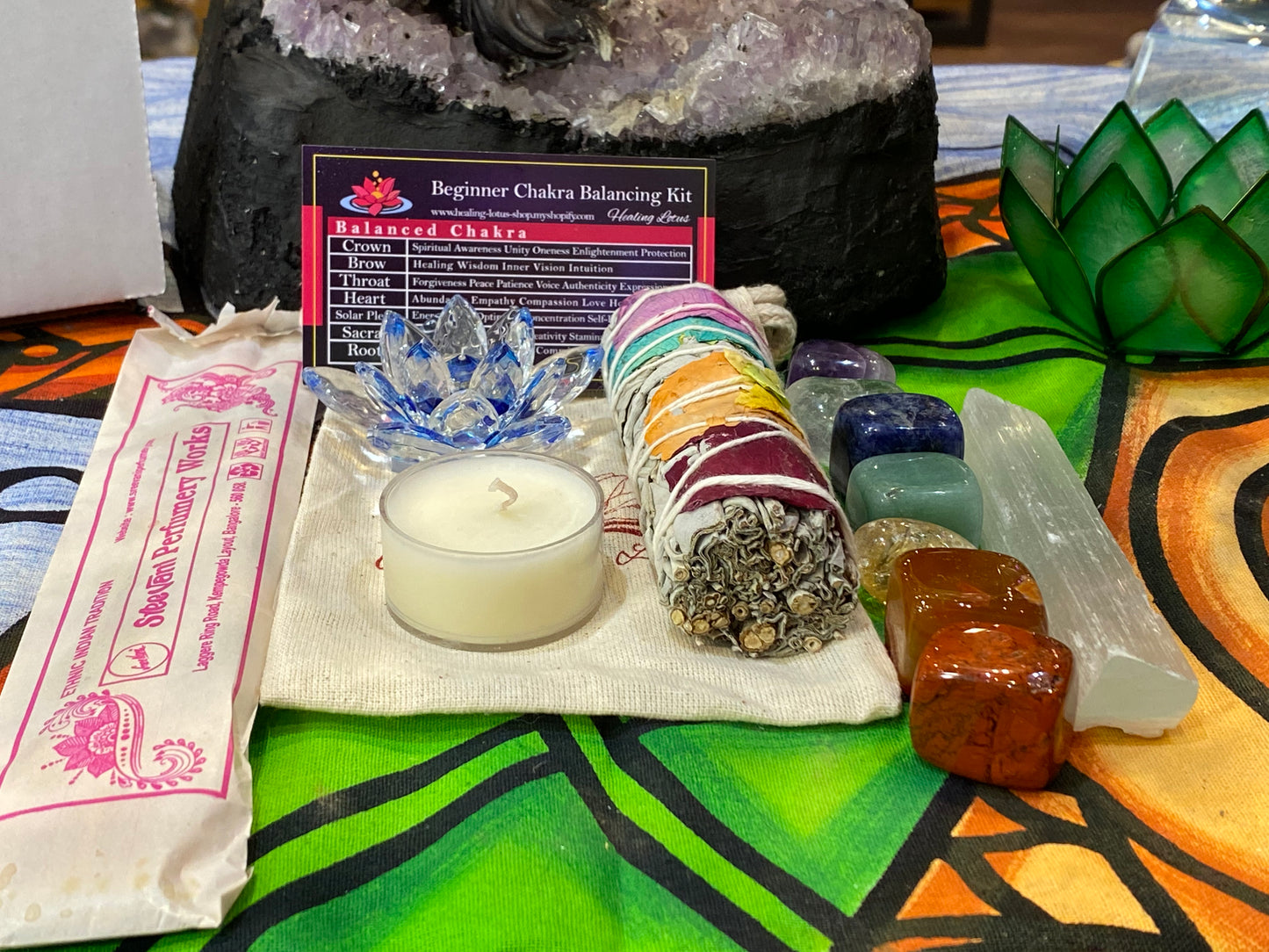 Beginner Chakra Balancing Kit - Healing Lotus Shop