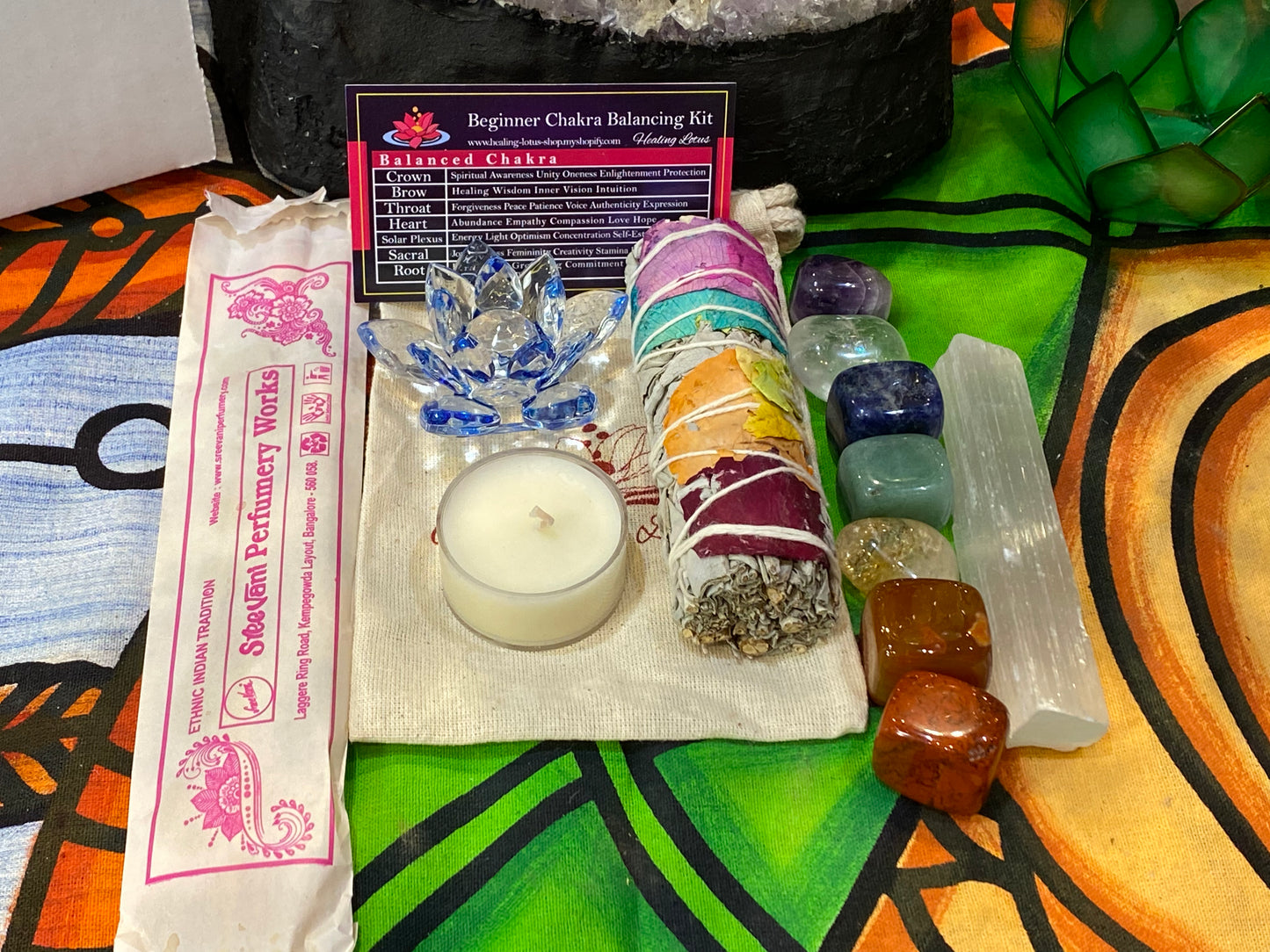 Beginner Chakra Balancing Kit - Healing Lotus Shop