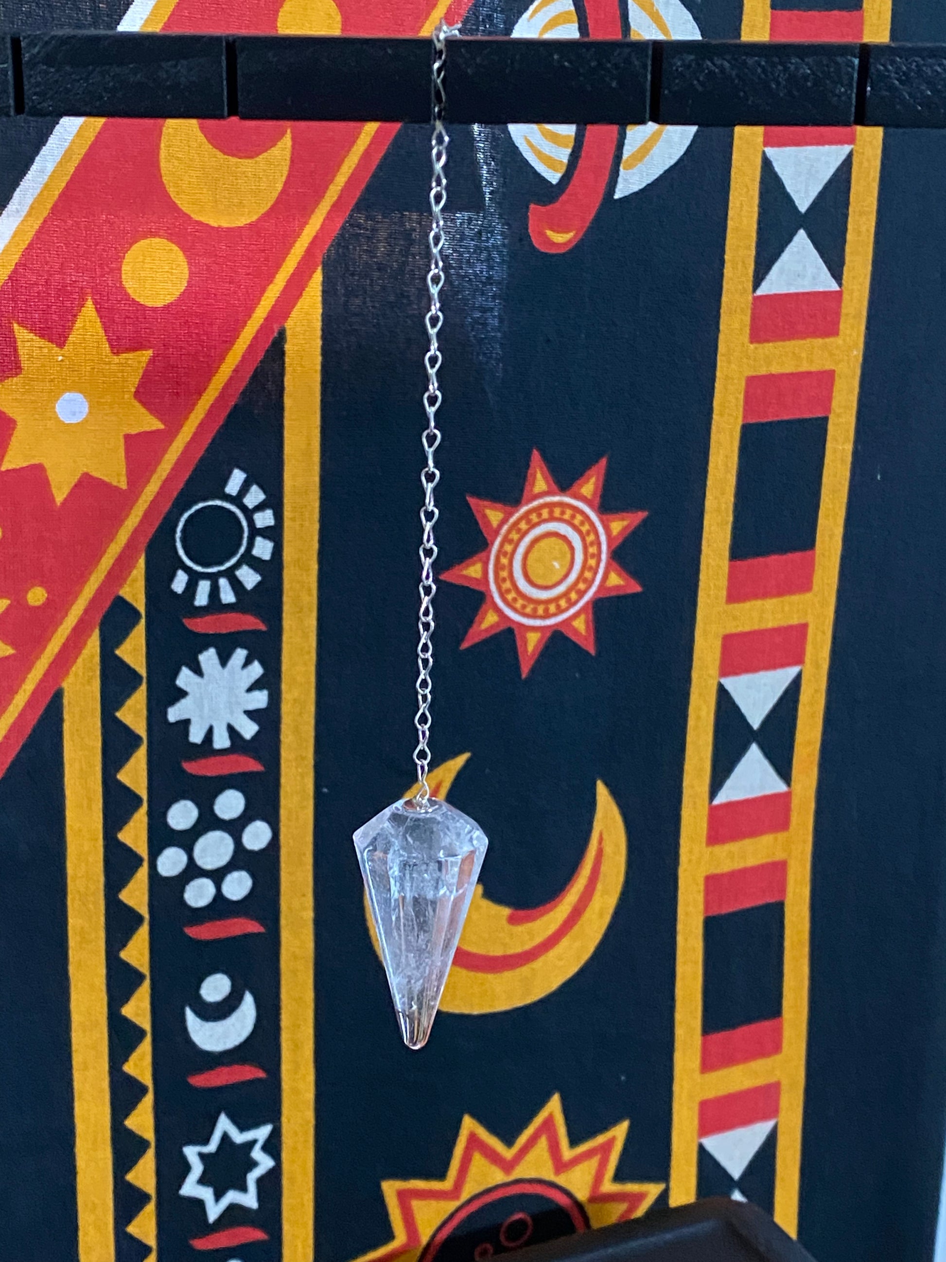 Clear Quartz Pendulum