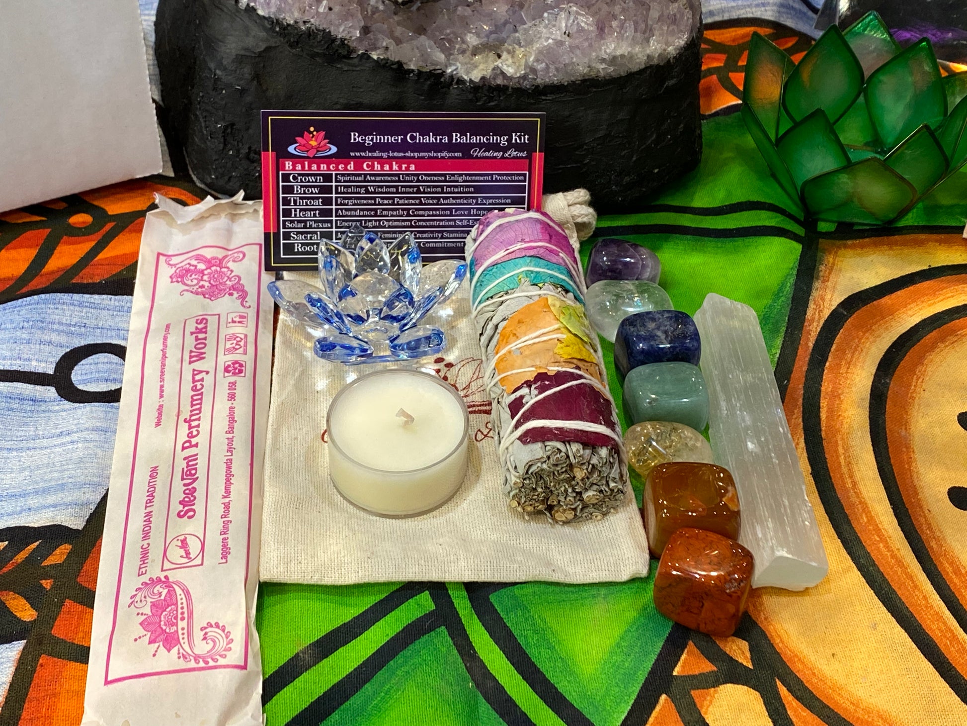 Beginner Chakra Balancing Kit - Healing Lotus Shop