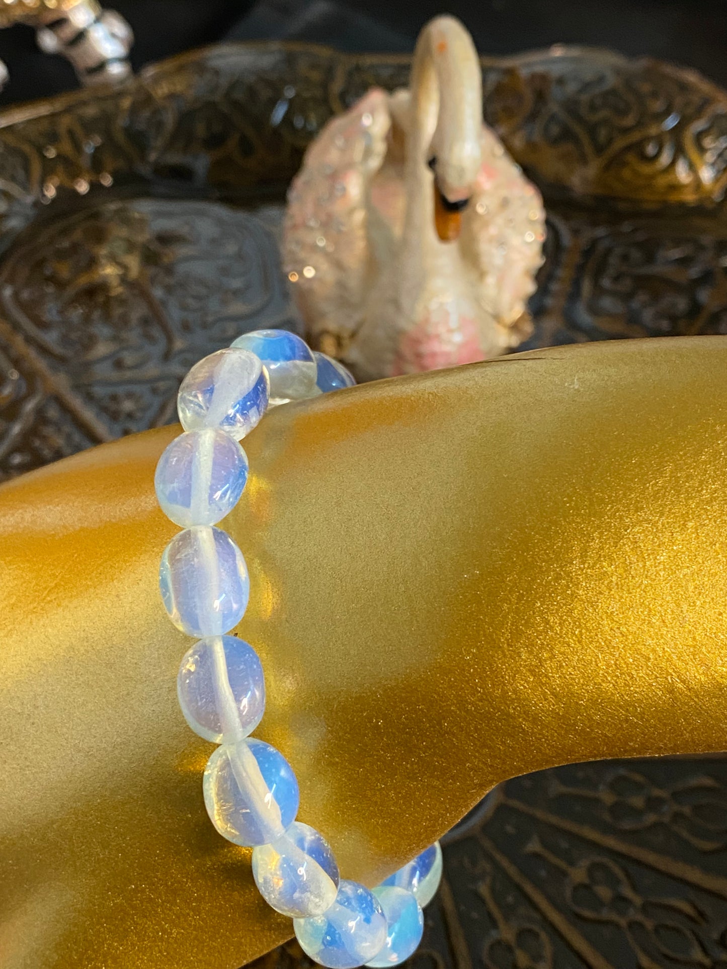 Opalite Nugget String Bracelet