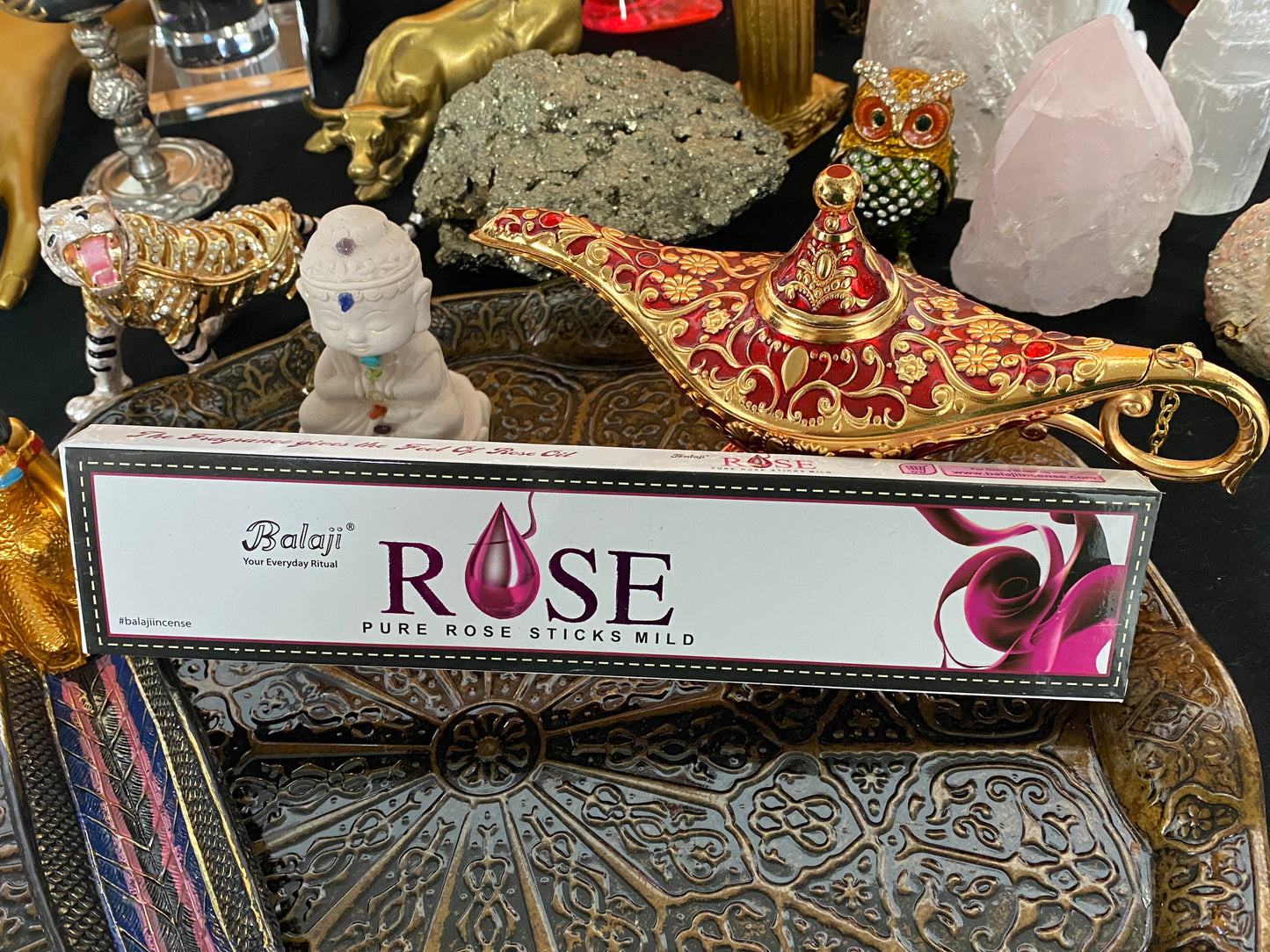 Balaji Rose Incense Sticks - Healing Lotus Shop