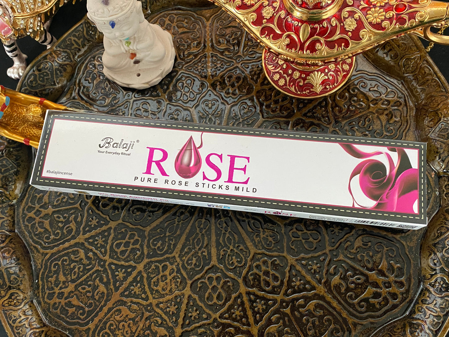 Balaji Rose Incense Sticks - Healing Lotus Shop