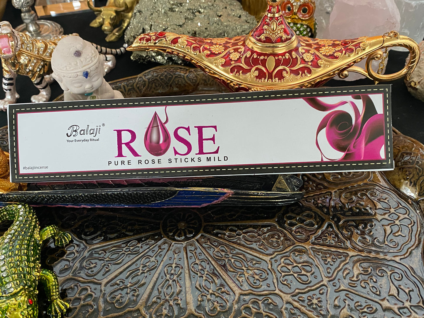 Balaji Rose Incense Sticks - Healing Lotus Shop