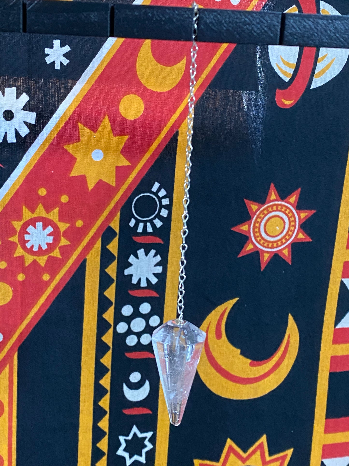 Clear Quartz Pendulum