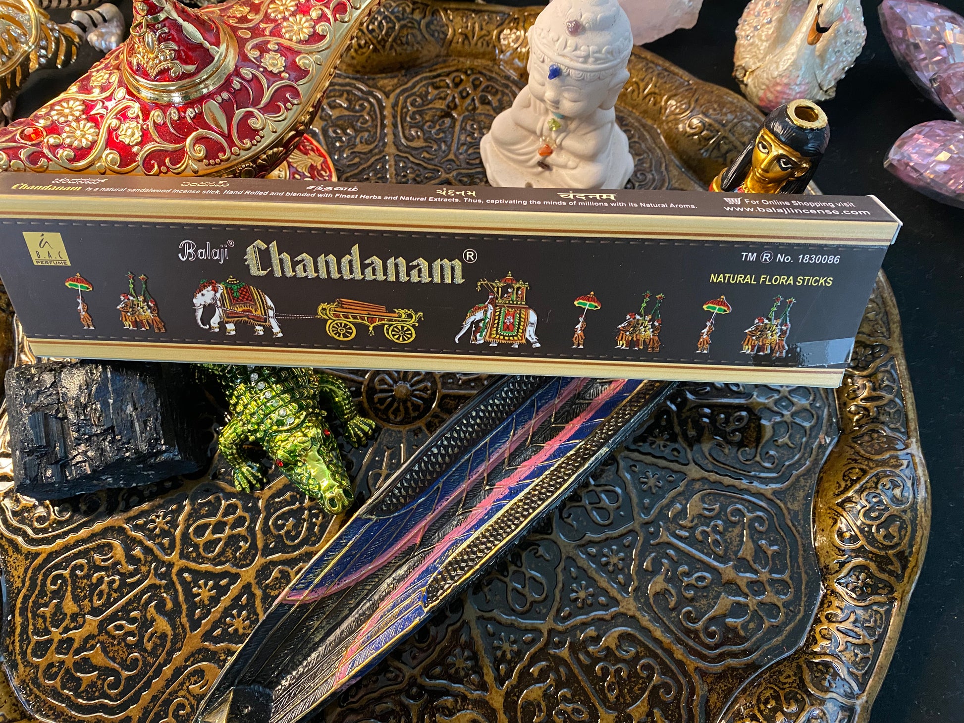 Balaji Chandanam Incense Sticks - Healing Lotus Shop