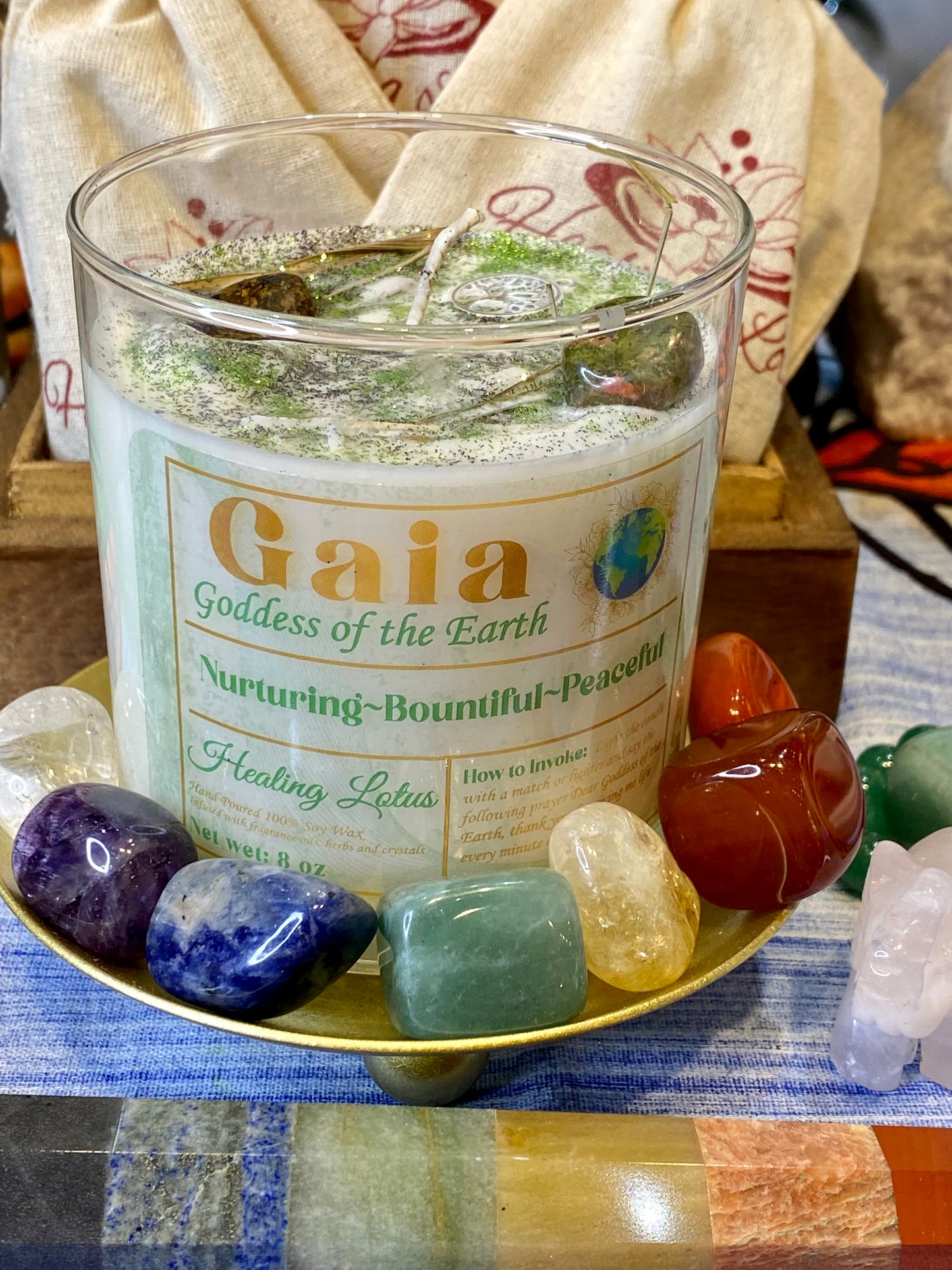 Gaia Goddess Candle (H.L. Collection)