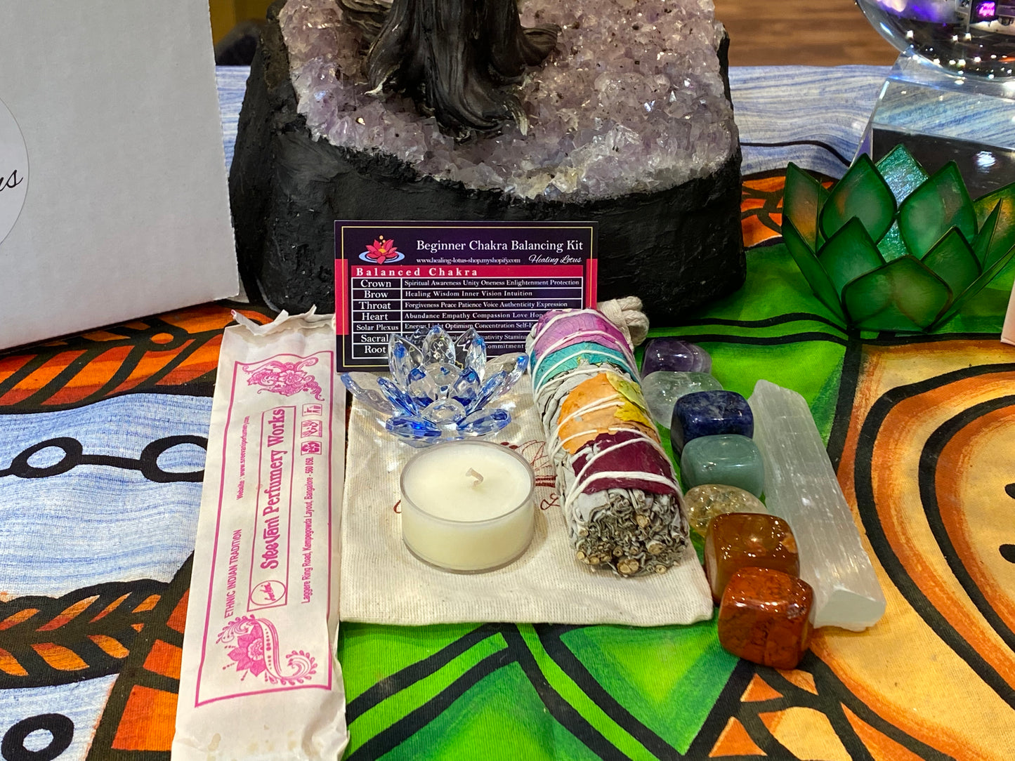 Beginner Chakra Balancing Kit - Healing Lotus Shop