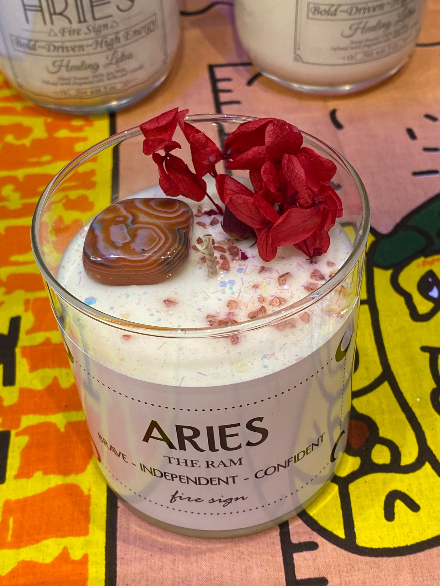 Aries Candle by Lunastry