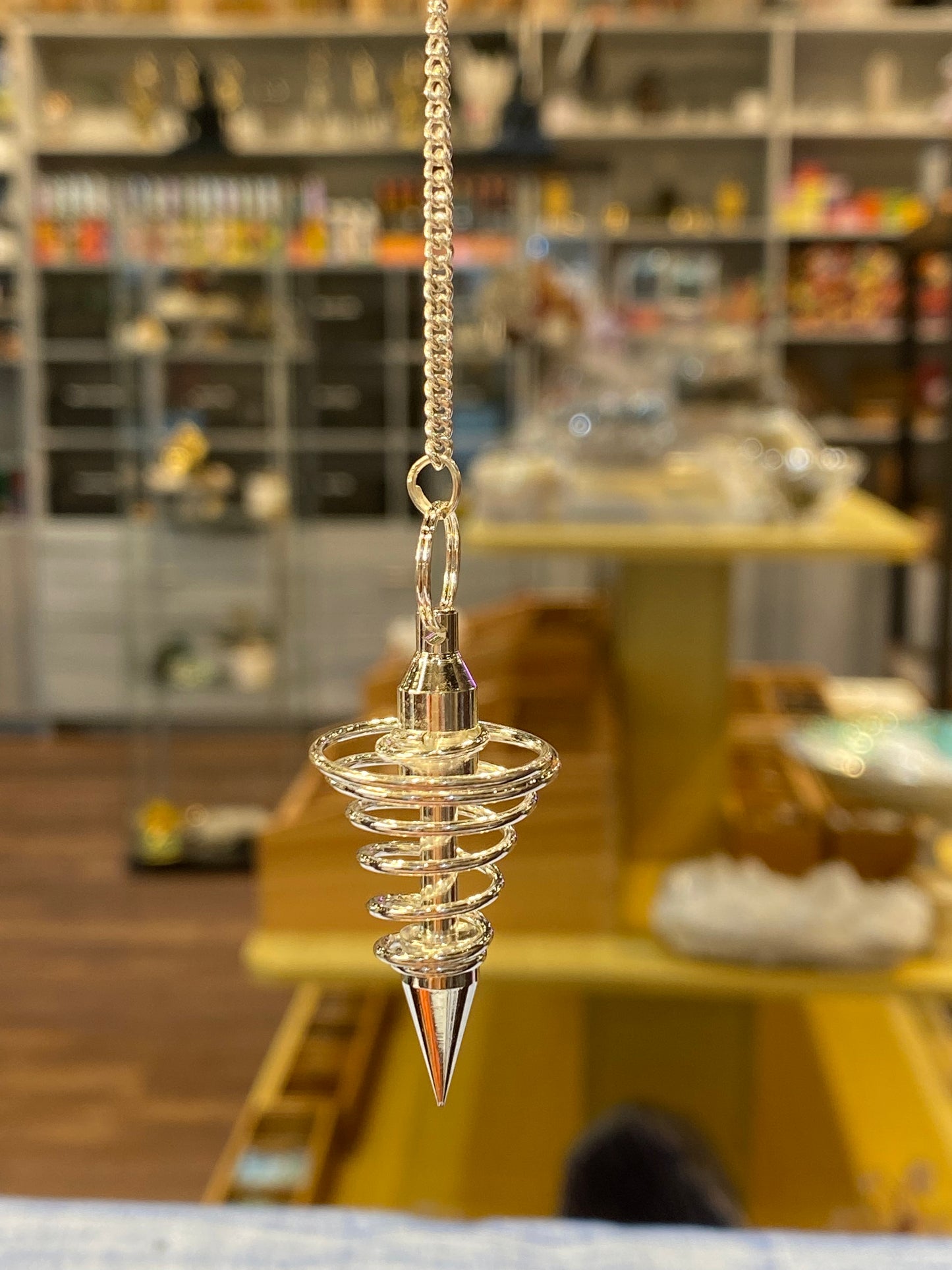 Spiral Metal Pendulum