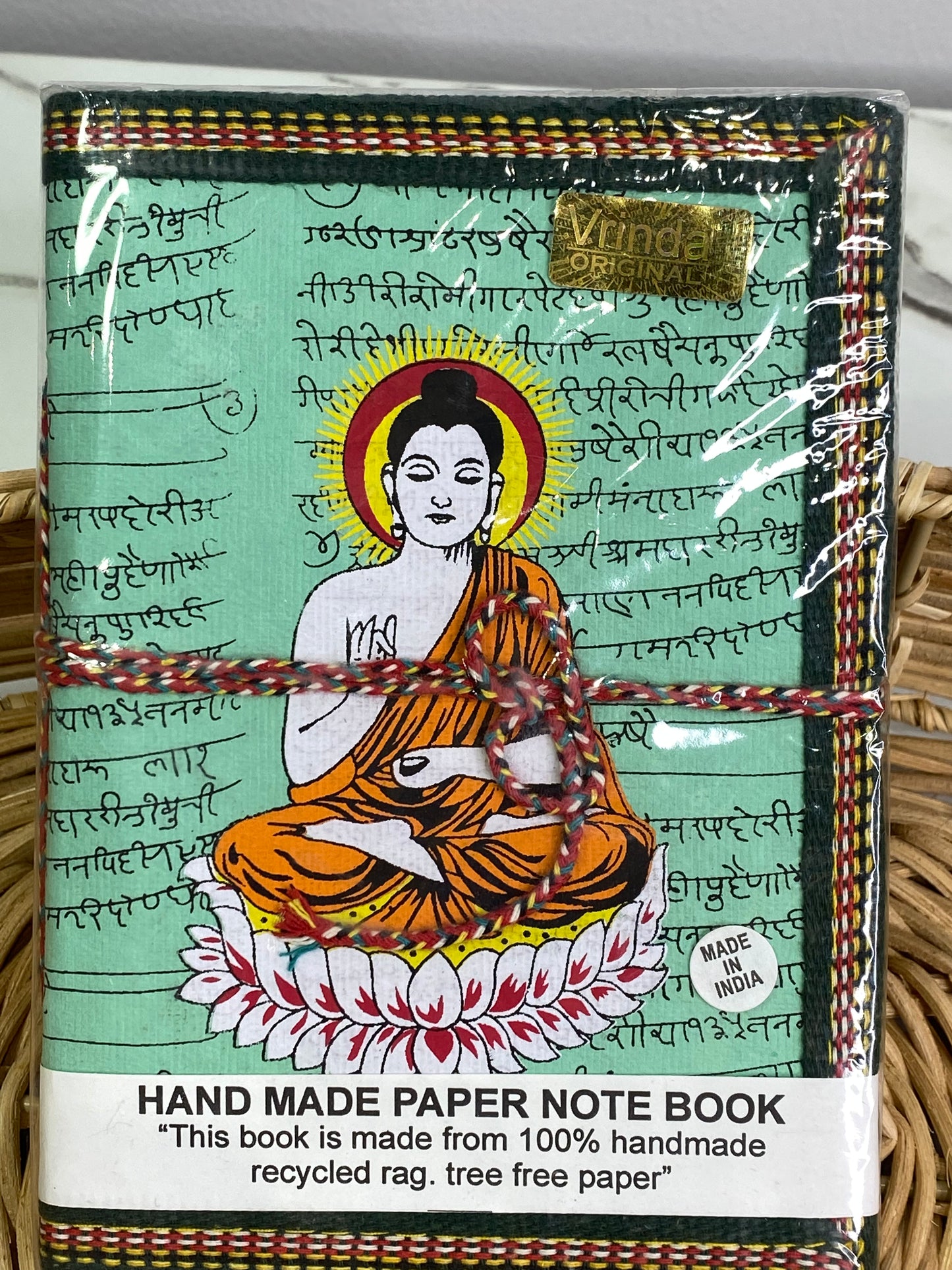 Buddha Paper Journal (Green) - Healing Lotus Shop