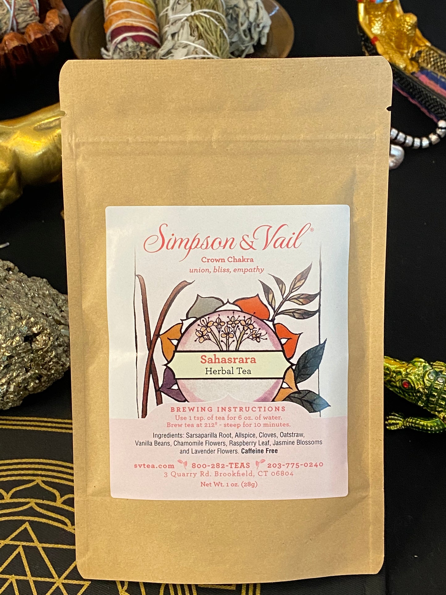 Simpson & Vail Sahasrara Herbal Tea