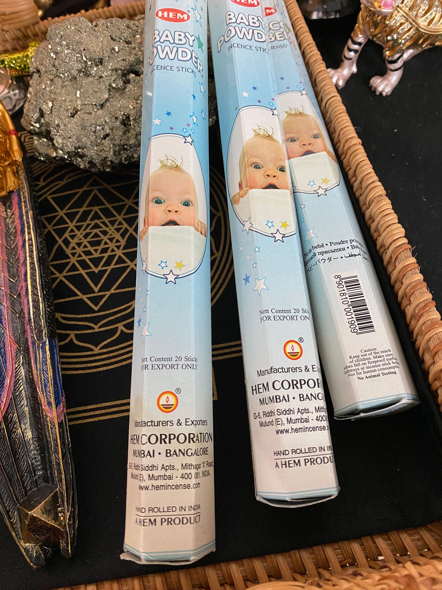 HEM Baby Powder Incense Sticks