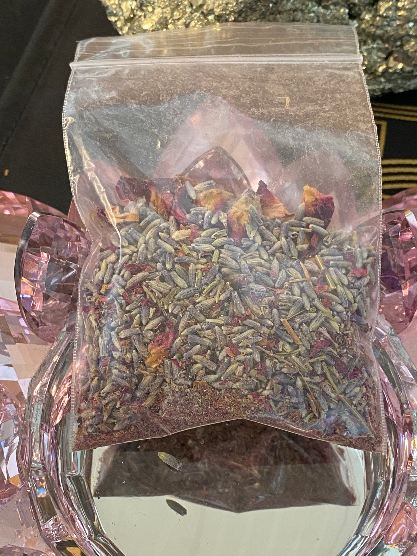 Rose Petals & Lavender Flower