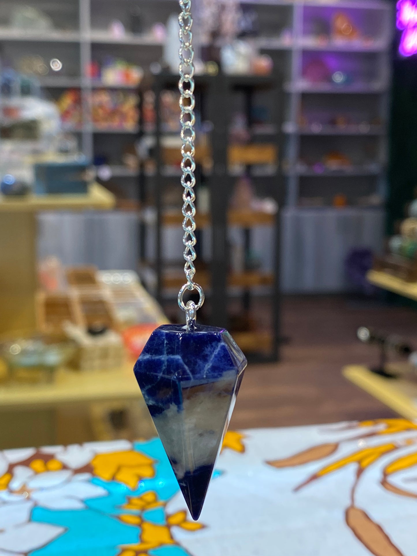 Sodalite Pendulum