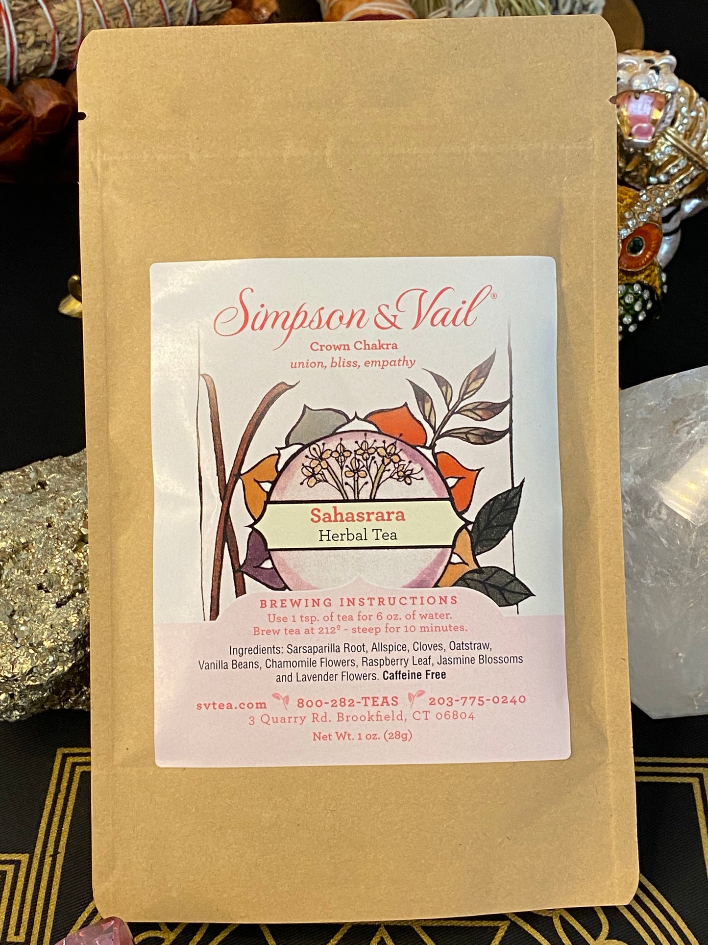 Simpson & Vail Sahasrara Herbal Tea