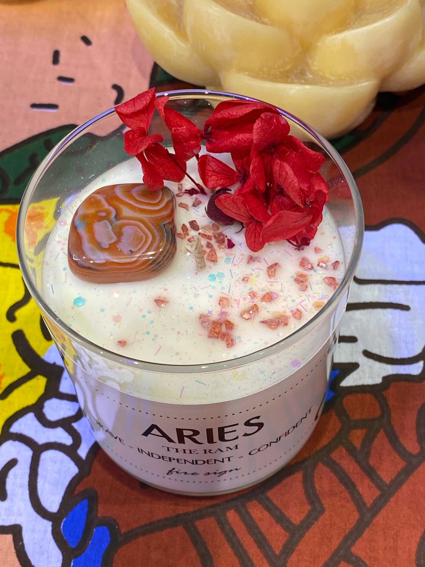 Aries Candle by Lunastry